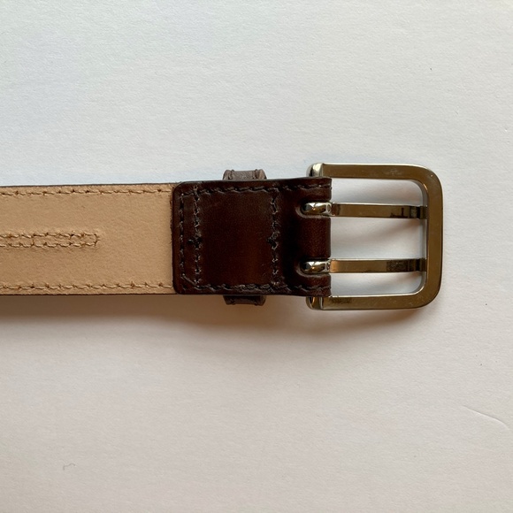 Made in Italy Brown Leather Belt Vintage Talbots Size M 29\